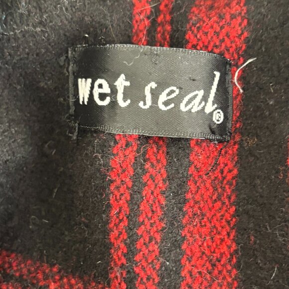 Wet Seal Plaid Moto Jacket - Picture 2 of 4